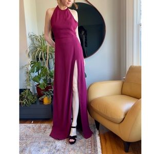 Rare Reformation Odessa Dress, Cassis, size 4